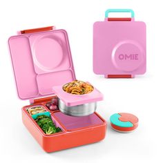 PRICES MAY VARY. KIDS EAT BETTER -- Your kids will gobble lunch up when it’s their favorite food served warm inside OmieBox. OmieBox has a THERMOS INSERT that lets you easily pack hot food. Send their favorite pasta, soup, or last night’s leftovers - your kids will have more variety and build healthier eating habits EASIER, FASTER LUNCH PREP -- Now you can send hot soup and chilled strawberries without using a million small containers. OmieBox packs HOT & COLD TOGETHER in one compact bento box. Bento Box For Kids, Thermos Food Jar, Healthy Packed Lunches, Salad Dressing Container, Hot Lunch, Bento Box Kids, Fast Lunch, Keep Food Warm, Making Lunch