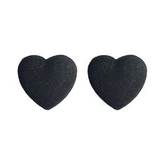 Elevate any outfit with our Black Velvet Flocked Heart Statement Stud Earrings! These lightweight statement studs feature a heart-shaped design with luxurious black flocked velvet over metal. Make a bold and glamorous statement with these unique earrings.  3/4 " Width  Black Flocking Flocking: 100 % synthetic fibers Alloy Metal Statement Stud Earrings, Velvet Heart, August Birthstone Jewelry, July Birthstone Jewelry, Versatile Jewelry, Zodiac Gifts, Zodiac Jewelry, Jewelry Ring Box, Gifts For New Mums