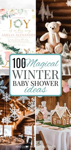 the top ten winter baby shower ideas