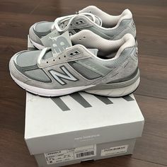 New Balance Gray, Shoes New Balance, New Wardrobe, Size 7, Wardrobe, Sneakers