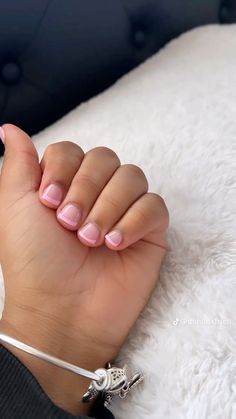 Biab Nails, Girly Nails, Natural Nails Manicure, Ideas Uñas, Overlay Nails, Henna Nails, Hard Nails, Colored Acrylic Nails, Girly Acrylic Nails