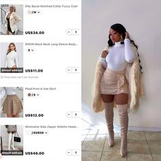 Shein Homecoming Outfits, Thanksgiving Outfit Black Women Shein, Shein Classy Outfits, Shein Business Casual Outfits, Winter Outfits From Shien, Shein Birthday Outfits, Shein Lookbook, Shein Fits, Paternity Test