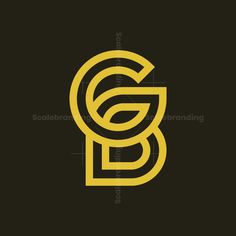 the letter g is made up of two overlapping lines, and it appears to be yellow