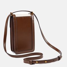 This women's mini crossbody bag is crafted from high-quality genuine leather with a crocodile pattern, giving it a vintage and elegant look. It features a lock buckle for added security and style. Perfect for daily use, this bag is compact and lightweight, making it easy to carry.   	Weight: 0.30 kg  	Dimensions: 11 cm x 6 cm x 19 cm (4.3" x 2.4" x 7.5")  	Interior Structure: Phone Pocket  	Hardness: Medium to Firm  	Exterior Pocket Type: Interior Patch Pocket  	Number of Shoulder Straps: Single Pattern Lock, Leather Sling Bags, Prom Bag, Leather Hobo Bags, Small Leather Purse, Woven Leather Bag, Clear Tote Bags, White Crossbody Bag, Straw Tote Bag