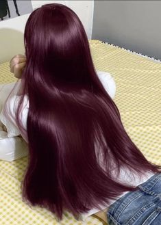 Dark Purple Red Hair, Magenta Red Hair, Dark Cherry Hair Color, Pelo Color Vino, Mahogany Hair, Hair Color Plum, Black Red Hair, Cherry Red Hair, Red Hair Inspo