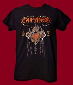 Caifanes ,Rock Mexicano Band , Black T-shirt ,For Men (DTP) 2022 tour black color.... (DTP) 100% Cotton brand new gildan Black Band Merch T-shirt For Festival, Black T-shirt For Festival Fan Merchandise, Black Letter Print T-shirt For Festivals, Black Graphic Print Shirt For Festival, Black Screen Print Tops For Festival, Black Letter Print Tops For Festival, Black Screen Print T-shirt For Festival, Black Band Merch Tops For Festival, Black Graphic Tee For Festivals