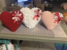 Dollar Tree Crafts & DIY with Instructions! + Freebies! 🥳 | I made these using the larger styrofoam hearts ❤️ from Dollar tree | Facebook Hobby Lobby Craft Ideas, Dollar Tree Crafts Diy, Hobby Lobby Crafts, Loopy Yarn, Craft Day, Southern Girl, Dollar Tree Crafts, Tree Crafts, Valentines Day Decorations