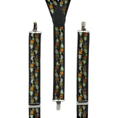 Mens Braces Black Suspenders for Men Unisex Elastic Clip on Braces Novelty Hipster Suspenders Tropical Pineapple Trouser Braces - Etsy Braces Black, Unusual Gifts For Men, Black Braces, Suspenders For Men, Mens Braces, Beach Backdrop, Black Suspenders, Presentation Cards, Pineapple Pattern