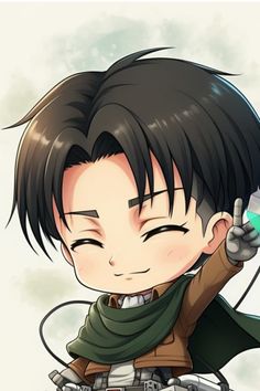 cute chibi levi Levi Ackerman Smiling, Chibi Levi Ackerman, Big Pun, The Scout, Funko Pop Vinyl