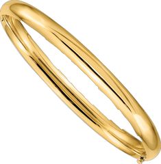 [Diamond Engagement Rings, Diamond Stud Earrings, and Gold Jewelry Online]-Angelucci Jewelry Hinged Bangle, Bangle Bracelets, Bangles, Yellow Gold, Gold