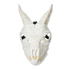 Add a dash of spooky fun to your Halloween celebrations with our Way To Celebrate Adult Unisex Skeleton Goat Halloween Mask! Expertly crafted for a unisex fit, this mask is designed to comfortably fit most adults with its 36.5cm height and lightweight feel of just 0.48lbs. It features a movable jaw and a full-face mask with realistic sculptural detailing that is sure to send chills down everyone's spine. At any Halloween party or costume event, this mask is sure to steal the spotlight and leave everyone else screaming in fright. For a cohesive Halloween look, pair this mask with other items from our Way To Celebrate Halloween collection. To keep this eerie mask in its prime, simply wipe with a damp cloth - no bleach required. Turn heads and make a statement this Halloween with our Way To C Goat Mask, Skeleton Mask, Halloween Mask, Full Face Mask, Halloween Skeleton, Halloween Looks, Halloween Celebration, Halloween Skeletons, Halloween Masks