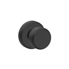 Bowery Matte Black Passage Hall/Closet Door Knob with Greyson Trim - Super Arbor Black Door Knobs, Closet Door Knobs, Interior Door Knobs, Hall Closet, Residential Doors, Closet Door, Modern Door, Black Doors, Universal Design