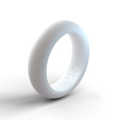 an image of a white ring on a white background