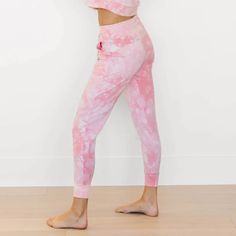 Sweatpants - Pink Tie Dye – Maven Thread Matching Sweatsuit, Key Wallet, Crop Hoodie, Pink Tie, Donate To Charity, Pink Tie Dye, Pink Ties, Cropped Hoodie, Cold Day