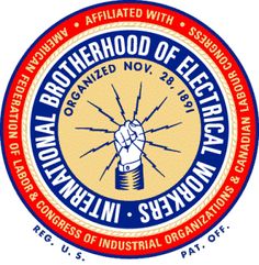 the logo for an organization that is working on electrical and mechanical services in washington, d c