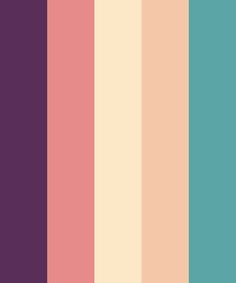 an image of the color palette in shades of pink, blue and purple with different colors