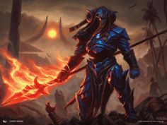 Neheb the Eternal Myr Mtg Art, Mtg Demon Art, Mtg Kaladesh Art, Mtg Monster Art, Mtg Praetor, Fantasy Armor, Fantasy Concept Art