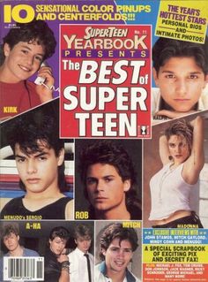 Matthew Lawrence, Kirk Cameron, Morten Harket, Rob Lowe, A Ha