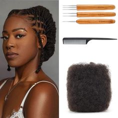 PRICES MAY VARY. 【Real Afro Kinky Hair Bulk 】8 Inch Afro kinky human hair bulk for dreadlocks. Natural look, soft and skin-friendly, Exactly match your own hair's texture. Can be bleached and dyed. 【Kinky Bulk Human Hair for Braiding】These 2 packs afro kinky hair bulk are 1.06 oz.(30 gram) / Pack, They can be braided into your own hair directly. Usually, 3 Packs can make full head for most people. 【High-Quality】100% Soft Human Hair - Our Afro kinky human hair behaves like your own, matching your Extension Twists, Afro Bulk Twist, Afro Bulk Twist Hairstyles, Braids With Crochet, Medium Length Loc Styles, Loc Updo Styles Long, Barrel Locs, Loc Updo Styles Short, Loc Styles Medium Updo Women