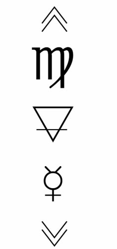 the symbols for different types of letters