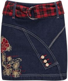 d21c44bb6bb4651002a039549c6daac7 (340x407, 100Kb) Denim Refashion, Skirt Inspiration, Long Denim Skirt, Summer Attire, Patchwork Jeans, Upcycled Fashion, Upcycled Denim