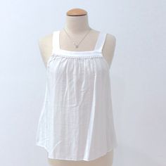 Nwot Fabric: 61%, Cotton, 35% Rayon 4% Polyester Smoke Free, And Pet Free Home Chic Cotton Tank Top For Daytime, Chic Daytime Tank Top, Small Tops, Cute Outfits, Womens Tops, Tank Tops, Pet, Outfit Inspo, Christmas