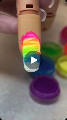 Rachel Montoya on Instagram Pigment Nails Designs, Pigment Nails, Nagel Design, Spring Nail Designs, Brighter Days, Diy Activities, March 3rd, Nails 2024, March 3