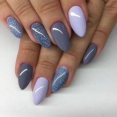 Мы в телеграмме https://t.me/manicyrniyMir Unghie Sfumate, Fall Nail Art Designs, Blue Nail, Nail Arts, Nail Polishes, Acrylic Nail Designs, Blue Nails, Nail Manicure, False Nails