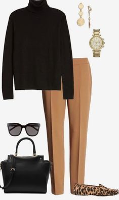 Brown And Black Outfits For Women, Summer Work Outfits Office, Smart Casual Work Outfit Women, Office Attire Women, Chic Work Outfit, Summer Business Casual Outfits, Outfit Brown, Simple Work, Inexpensive Clothes