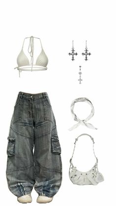 Fasion Outfits, Outfit Inspo Casual, 2000s Fashion Outfits, Swaggy Outfits, Cute Everyday Outfits, Cute Simple Outfits, Really Cute Outfits, Teenage Fashion Outfits, Casual Style Outfits