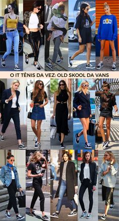 How To Style Vans Old Skool, Vans Style Women, Vans Women Outfit, Van High Tops Outfit, Outfit Ideas For School Black