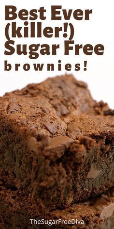 the best ever killerer sugar free brownies