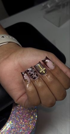 Ken Carson, Super Cute Nails, Girly Acrylic Nails, Her Nails, French Acrylic Nails