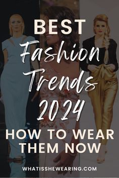 style trends 2024 Fashion Forecasting, Trendy Fall Outfits, Runway Trends, Influencers Fashion, Summer Fashion Trends, Winter Trends