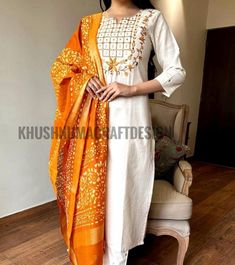 Hey! Thank you for taking the time to visit khushnumacraftdesign! by Me (Mahir Khan)! **Product Description ❤️Diwali special❤️   ❤️3 pic suit set 🌹 Premium collection in linen dupatta What better way to enjoy your days in our handloom cotton suit and pure linen dupatta set which gives a classy look. Embroidery 🪡 work on kurta  Pure handloom khadi cotton weaving based fabric kurta paired with straight cotton pant. Beautiful premium quality linen dupatta enclosed with heavy tassel work on dupatt Linen Dupatta, Kurti Pant With Dupatta, Long Tunic Dress, Pakistani Style, Kurti Pant, Embroidered Kurti, Diwali Special, Kurtis With Pants, Ethnic Looks