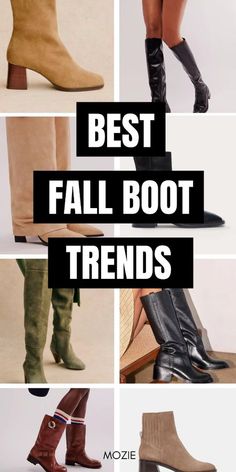 Womens Winter Shoes Casual, Boots For Autumn 2024, Fall 2024 Boots Trends, Fall 2024 Footwear Trends, Boot Trends For Fall 2024, Best Boots For Women Fashion, 2024 Fall Boots, Boots Trend 2024, Boots Winter 2024