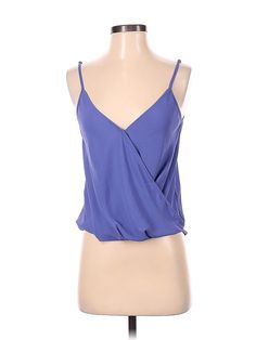 Lush Sleeveless Blouse Size: X-Small Tops - used. 100% POLYESTER | Lush Sleeveless Blouse: Purple Tops - Size X-Small Purple Tops, Blouse Purple, Purple Top, Blue Solid, Solid Tops, Small Tops, Sleeveless Blouse, Lush, Camisole Top