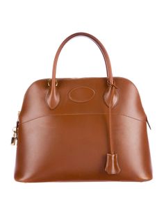 Hermès Box Bolide 31 - Brown Satchels, Handbags - HER81723 | The RealReal Hermes Bolide, Brown Satchel, Authentic Bags, Hermes Box, Bag Shop, Outdoor Brands, Hermes Bag, Camping Gear, Purses And Handbags