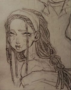 Long Hair Woman Drawing, Curls Art Reference, 4 Person Base Drawing, Lady Drawing Sketches, Head Up Reference, Drawing Ideas Characters, Art Reference Poses Woman, Artstyle Inspo Traditional, Pretty People To Draw