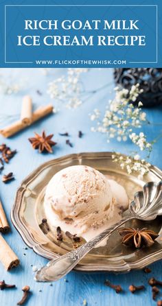 Goat Milk Ice Cream Recipe Goat Milk Ice Cream Recipe, Milk Ice Cream Recipe, Trying New Things, Ice Cream Recipe, Cream Recipes, Ice Cream Recipes, New Things, Goat Milk