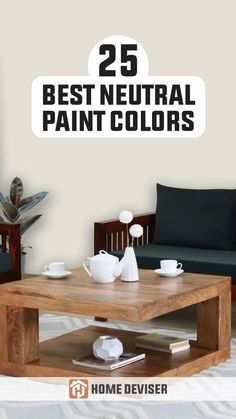 25 Best Neutral Paint Colors