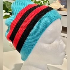 Warm Winter Cap, Knitted Hat For Men Women, Children. Like New Condition. Soft Material, Winter Stocking Skull Cap Fire Hat Fingering Knit Pattern, Winter Stockings, Knit Hat For Men, Winter Cap, Hat For Men, Knitted Hat, Skull Cap, Soft Material, Warm Winter