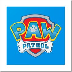 the paw patrol logo is shown in this screenshot from their mobile phone screen capture