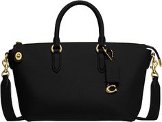 Our Cara satchel bag carries it all so you can do it all. This streamlined coach handbag has an elongated zipper that opens wide to the spacious interior, multifunction pockets & a convenient outside zip pocket for essentials Coach Outfits, Coach Satchel, Crossbody Satchel, Women's Bags By Style, Coach Handbag, Back Bag, Satchel Purse, Satchel Handbags