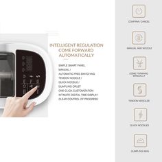 the instructions for how to use an automatic coffee maker