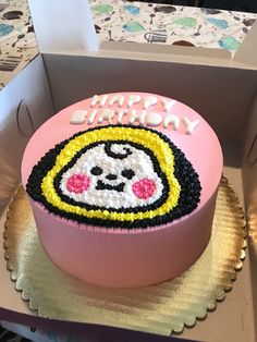 Pastel de bts Jimin Birthday Cake Ideas, Jimin Cake Ideas, Chimmy Cake, Jimin Birthday Cake, Bts Cake Birthday Ideas, Bts Cake Simple, Bts Cake Design, Kpop Cake Ideas, Jimin Cake