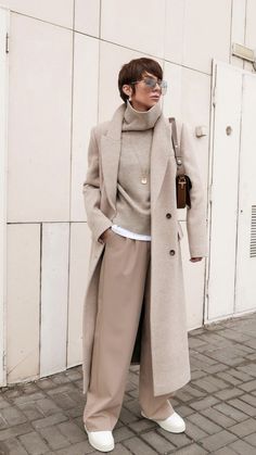 Monochromatic Fashion, Mode Casual, Business Casual Outfits, Fashion Mode, Winter Fashion Outfits