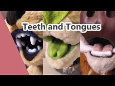 Fursuit Teeth Tutorial, Fursuit Mouth Tutorial, Fursuit Tips And Tricks, Fursuit Teeth Pattern, Fursuit Tutorial Head How To Make, Fursuit Paws Tutorials, How To Fur A Fursuit Head, Fursuit Mouth, How To Make Fursuit