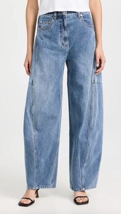 Denim Trends Fall Winter 2023: 10 Styles To Transform A Basic Look – StyleCaster Rewash Brand Jeans, Buy Jeans, Fashion Jackson, Jean Trends, China Fashion, Denim Wash, Denim Fashion, Denim Pants