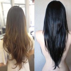 Thinned Ends Haircut, U Cut Hair, U Cut Hairstyle, V Cut Hair, V Shape Hair, Women Haircuts Long, Front Hair Styles, Long Straight Hair